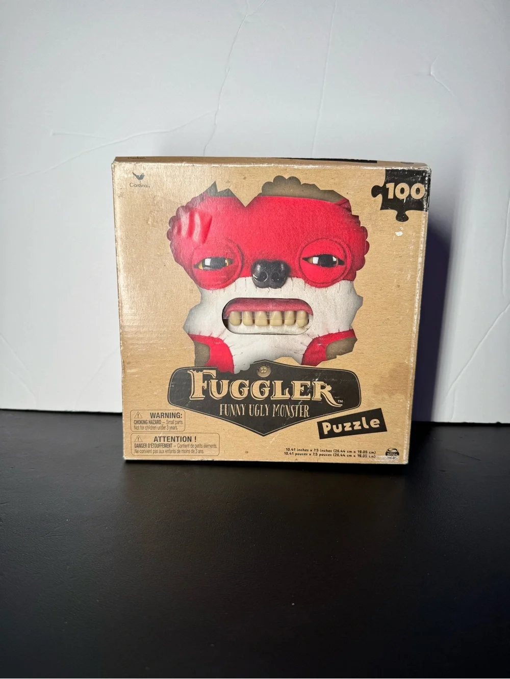 Fuggler Funny Ugly Monster 100-Piece Puzzle - Red and White